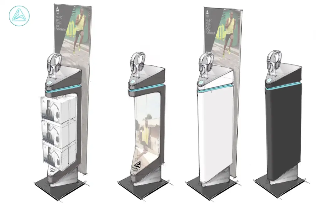 Gibson Trainer Shop In Shop Modules - Retail Design Project